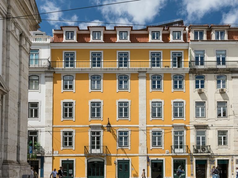 corpo santo facade lisbon